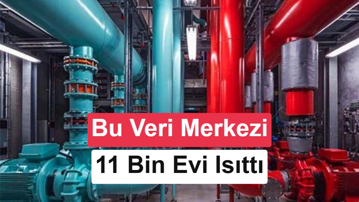veri merkezlerinin normalde boşa harcadığı ısı, Danimarka'da ise binlerce evi ısıtıyor